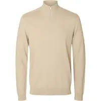 SELECTED MEN Pullover 'SLHBERG' beige