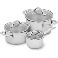 Scanpan 3 dele grydesæt(1,8 l / 3,4 l / 4,8 l) - STS