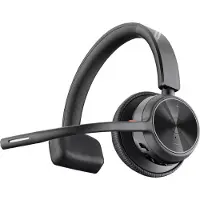 HP Voyager 4310 UC, Trådløs, Kontor/Callcenter, 122 g, Headset, Sort