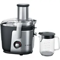Bosch MES4010 - Saftpresser - 1.5 liter - 1.2 kW - sølv/sort