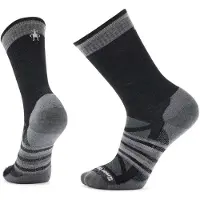 Smartwool U'S Outdoor Light Cushion Crew Socks, 250 sort/medium gråmeleret, M