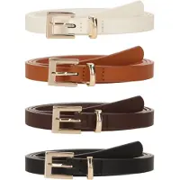 STUDIO SELECT Bælte brun / cognac / sort / hvid