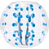 Vevor Oppustelig Bumper Ball 1-pak, 4FT/1.2M Body Sumo Zorb-bolde til teenagere og voksne, 0.8 mm tykke PVC menneskehamster-boblebolde til udendørs holdspil, Bumper Bopper-legetøj til haven, gården, p