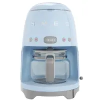 Smeg 50's Style DCF02PBEU - Kaffemaskine - 10 kopper - pastelblå
