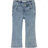 Name it Jeans - Noos - NmfSalli - Light Blue Bleached Denim - - 5 år (110) - Jeans