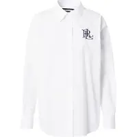 Ralph Lauren Bluse '50S' navy / hvid