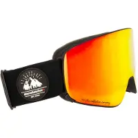 Snowleader - Skibriller - Moon Mixed Black Goggle til Unisex - Sort