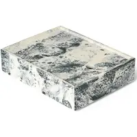 Ferm Living Mist opbevaringsboks 15x20 cm Emerald-off white