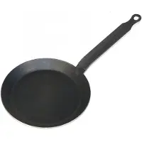 De Buyer 5303.20, Rund, Pandekage pande, Sort, Jern, Keramisk, Gas, Halogen, Induktion, Forseglet plade, Frankrig
