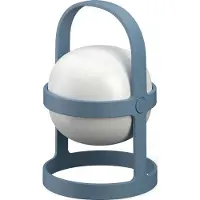 Rosendahl Soft Spot solcellelampe sky blue 25 cm
