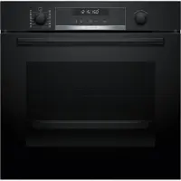 Bosch Serie | 6 HBG578BB3 - Ovn - til indbygning - niche - bredde: 56 cm - dybde: 55 cm - højde: 58.5 cm - med selv-rengøring - Klasse A+ - sort