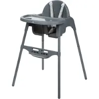 Bebeconfort Højstol - Meely - Dark Grey - - OneSize - Højstol