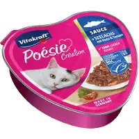 Vitakraft Poésie Création 15 x 85 g - Sej med pasta