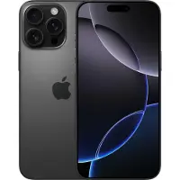 Apple iPhone 16 Pro Max 256GB Sort EU Batteri 100 % 1 SIM + 1 eSIM Renoveret
