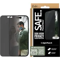 PanzerGlass iPhone 15/16 Safe Privacy Ultra-Wide Fit Skærmbeskyttelse Hærdet Glas - 9H