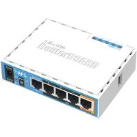 Mikrotik RouterBOARD hAP ac lite RB952UI-5AC2ND - Trådløs forbindelse - 100Mb LAN - Wi-Fi 5 - 2.4 GHz, 5 GHz - DC strøm