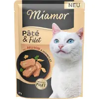 Miamor | Paté & Filet | Kattepose 85g - Kylling 85g