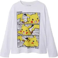 TWO SOON Shirts 'Pokémon' gul / rød / sort / hvid
