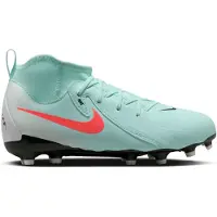 Nike Jr. Phantom Luna 2 Academy High Top-fodboldstøvler til flere typer underlag til mindre/større børn - grøn