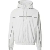 Nike Overgangsjakke 'CLUB ATHLETE' lysegrå / sort