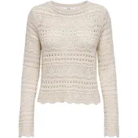 ONLY Pullover 'Sun' beige