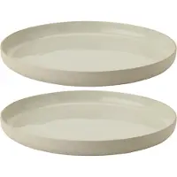 Stelton Emma tallerkener Ø19 cm 2-pak Grey