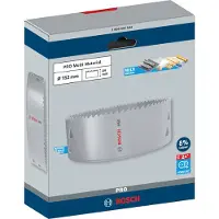 Bosch PRO Multi Material, Enkelt, Boremaskine, Gipsvæg, Metal, Metal uden jern, Plast, Blødt træ, Grå, Koboltstål, Cobalt Alloy High-Speed Steel (HSS-Co)