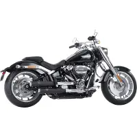 Falcon Double Groove Udstødning SOFTAIL 21- BL