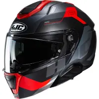 HJC i91 Carst MC1SF Sort/antracit/Rød L