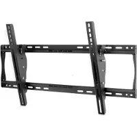 Peerless Universal EPT650 - Monteringssæt (vægplade) - for fladt panel - stainless steel - sort - skærmstørrelse: 32-55 - monteringsgrænseflade: 600 x 400 mm