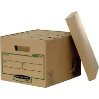 Fellowes Arkivæske, Bankers Box Earth Series, 33,5 cm, pakke a 10 stk