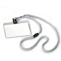 Durable 813910, Badge, Landskab, Tekstil, Grå, Transparent, 9 cm, 6 cm