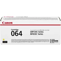 Canon 064 Y Tonerkassette Gul