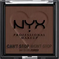 Nyx Can’t Stop Won’t Stop Mattifying Powder Kompaktpudder 6 g Nr. 10 - Rich