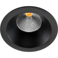 SG ARMATUREN Downlight Soft Isosafe LED 6W DTW, sort