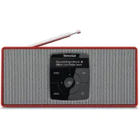 Technisat DigitRadio 2 S - DAB+ radio - rød, sølv