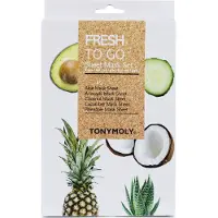 TonyMoly Fresh To Go Sheet Mask Set 5 pcs Ansigtsplejesæt 5 stk.