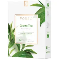 Foreo Farm To Face Sheet Grøn Te Ansigtsmaske