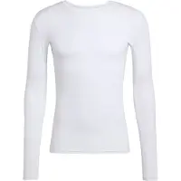 Adidas Baselayer Techfit - Hvid L/s, størrelse 3XL