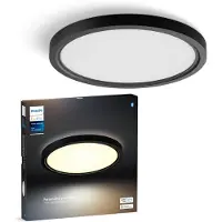 Philips Hue White Ambiance Tento Rundt Loftpanel 29,1 Cm, Sort