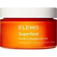 Elemis Superfood AHA Glow Rensebalsam 90 g - Lysende rensebalsam med græskarenzym og acerola-kirsebær; makeupfjerner og maske