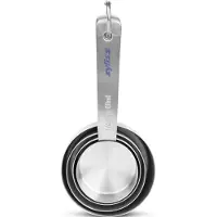 Zyliss Premium Rustfrit stål Målingskopper - Måling af rustfrit stål - Tørt ingrediens hekkemålingskopper - Premium Bakeware & Kitchen Tools - 4