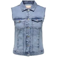 ONLY Carmakoma Vest 'CARWespa' blue denim