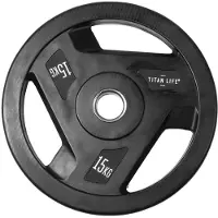 Titan Life Vægtskive Gummi 50 mm 1,25–25 kg