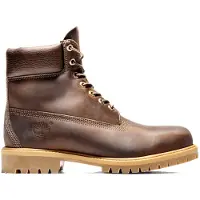 Timberland Timberlandtil mænd. TB1270972141 6 Inch Premium vandtætte læderstøvler med snørelukning, mørkebrune (45 W), Fast, Blonder, Casual