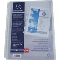 Exacompta Kataloglomme , udvidelig uden flap, A4, pakke a 10 stk.