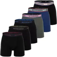 Scotch & Soda Boksershorts mørkeblå / antracit / mørkegrå / mørkegrøn / sort