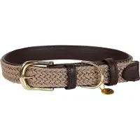 Kentucky Nylon Plaited Hundehalsbånd