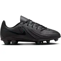 Nike Phantom GX II Club MG Shadow - Sort/Grøn Børn - Multi Ground (MG), størrelse 38