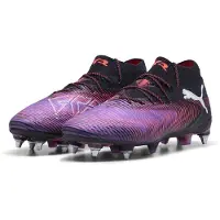 Puma FUTURE 8 ULTIMATE MxSG Football Boots Unisex, Shoes, Black/White/Glowing Red, 41